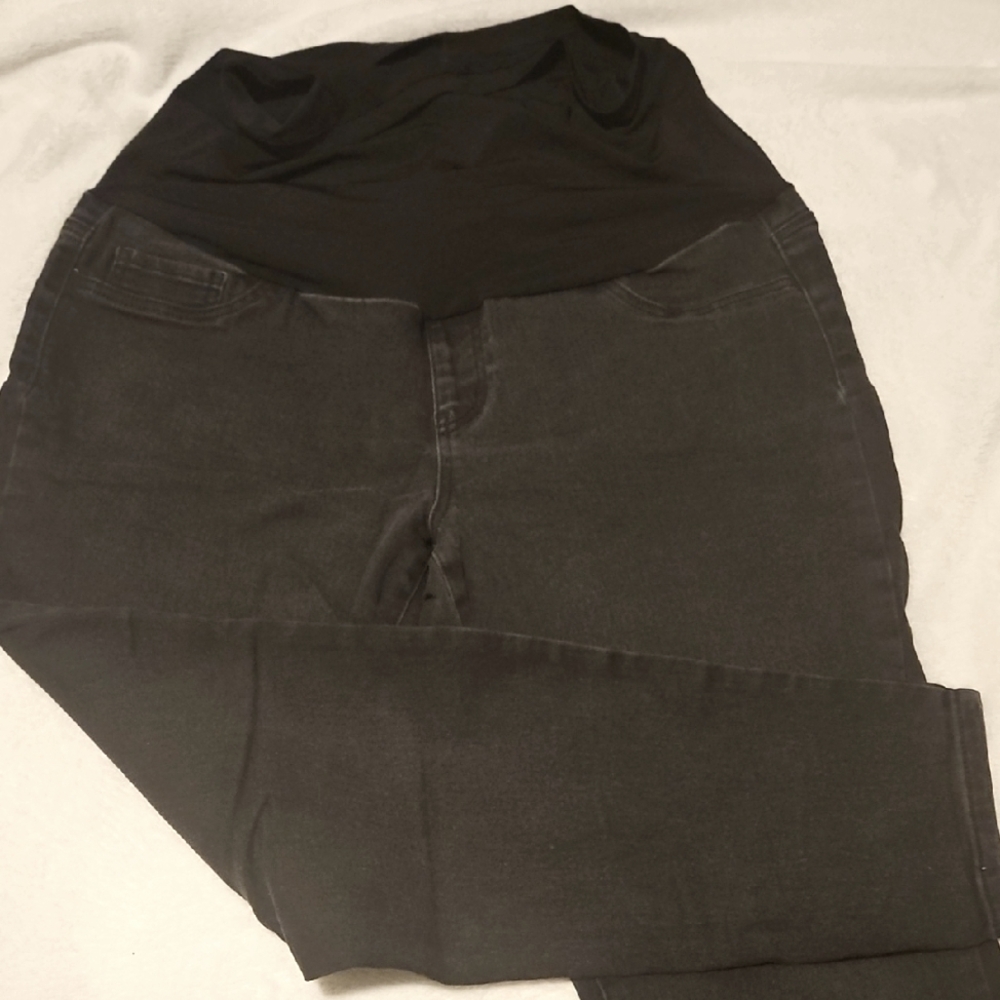 Black Maternity Jeans